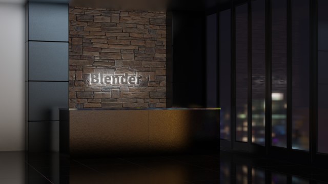 Blenderで遊ぶ　-レンダリング時間を短縮する-